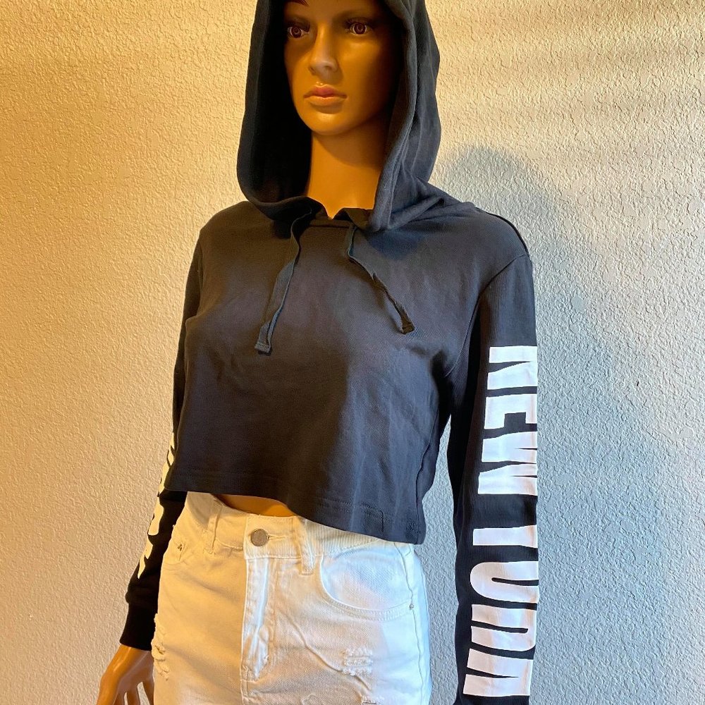 Womens Cropped Hoodie